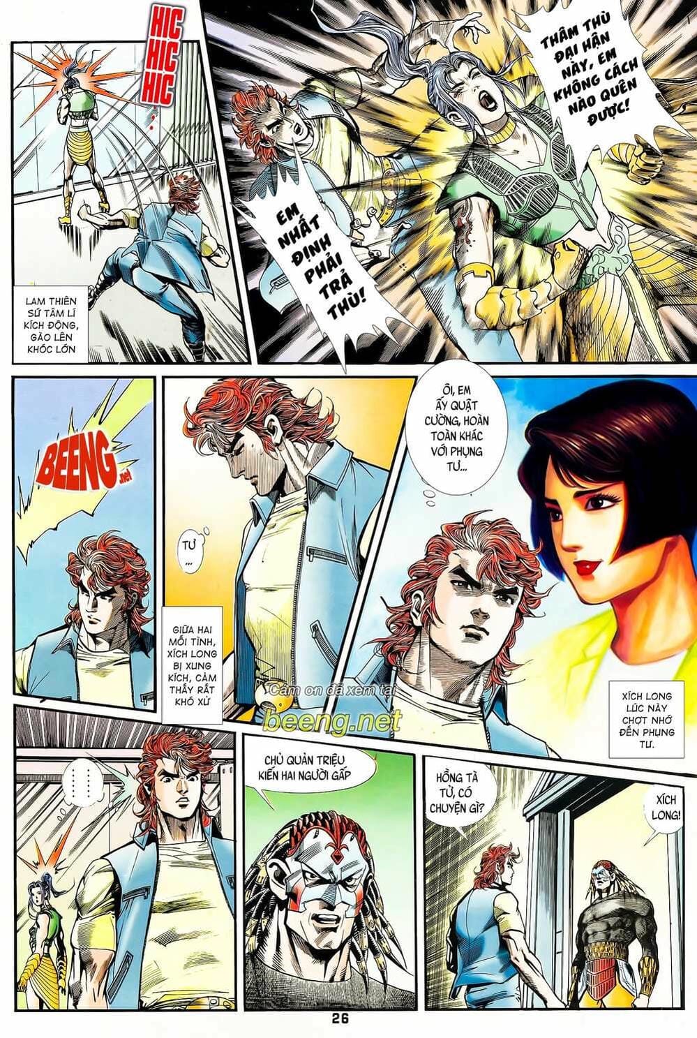 Truyện Tranh Long Hổ 5 Thế trang 8