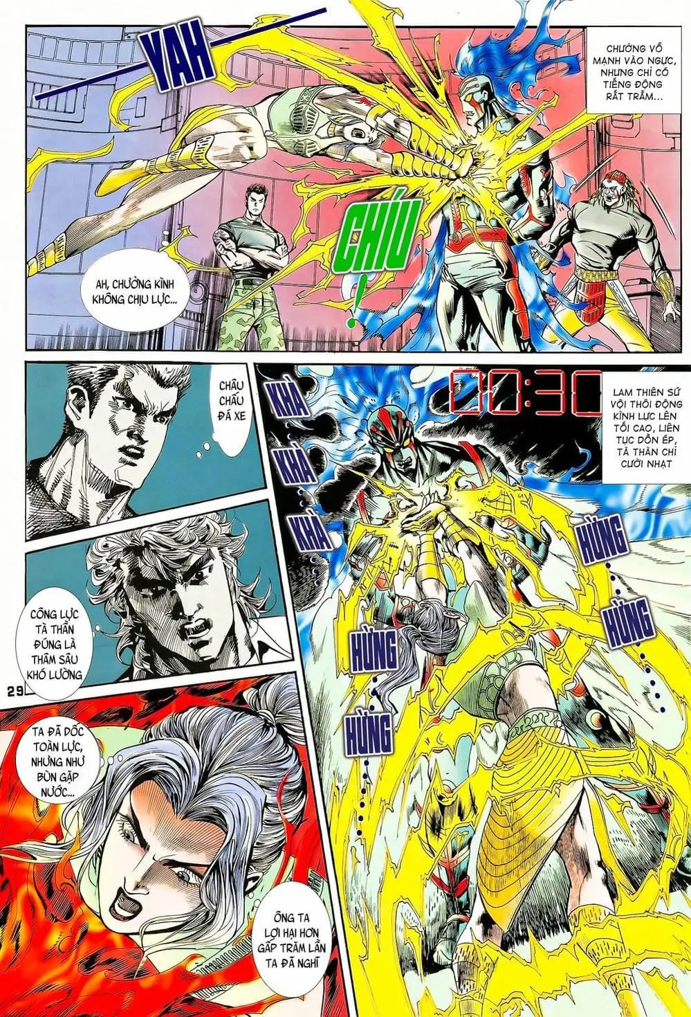 Truyện Tranh Long Hổ 5 Thế trang 8