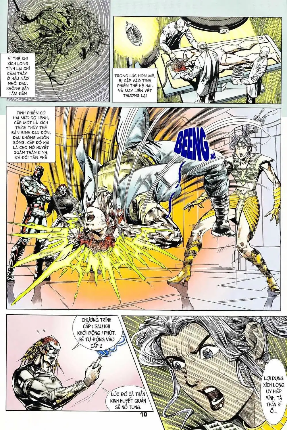 Truyện Tranh Long Hổ 5 Thế trang 8