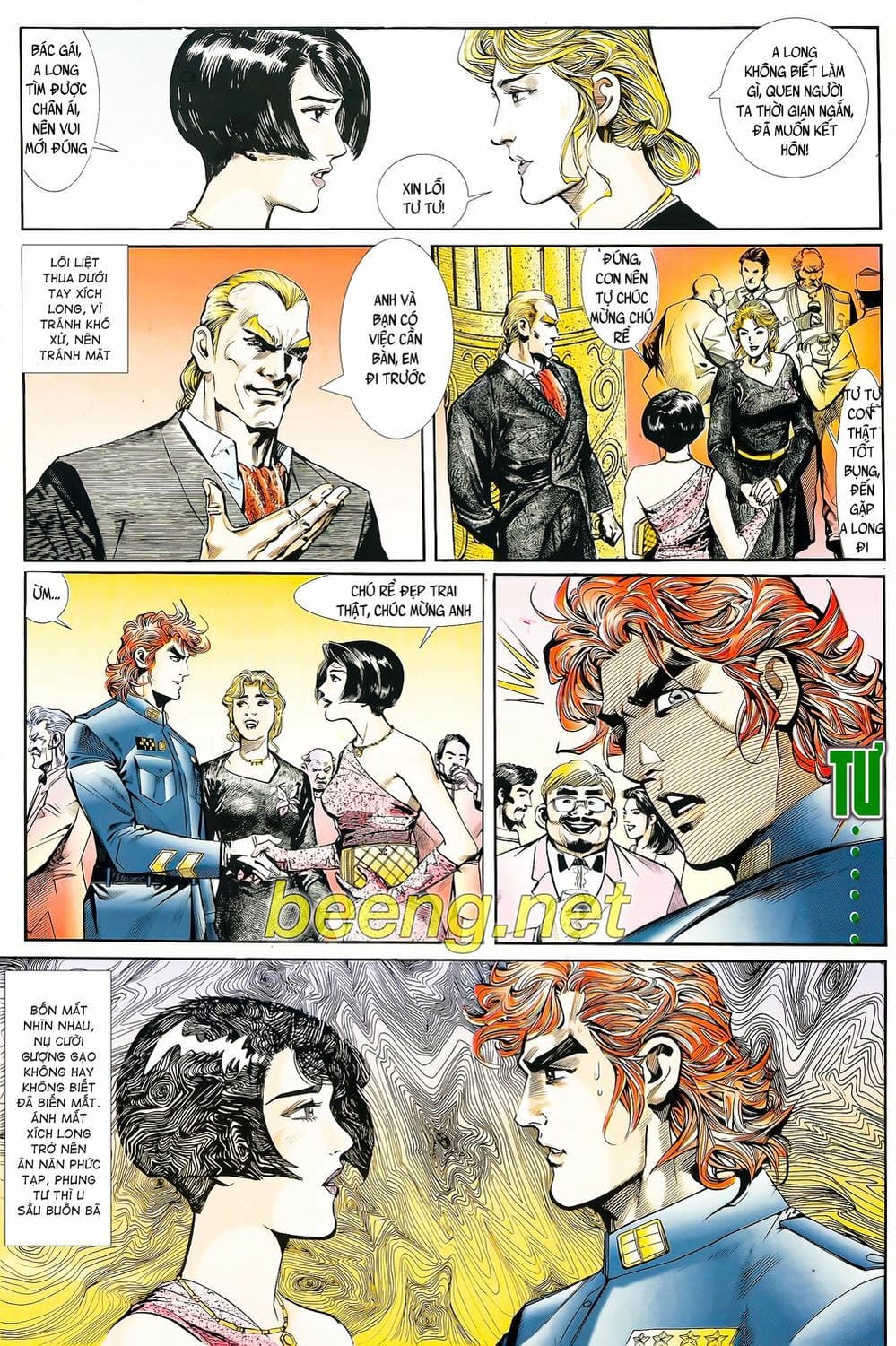 Truyện Tranh Long Hổ 5 Thế trang 8