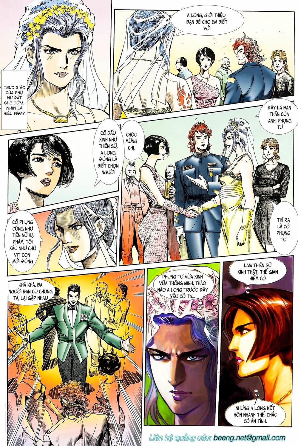 Truyện Tranh Long Hổ 5 Thế trang 8