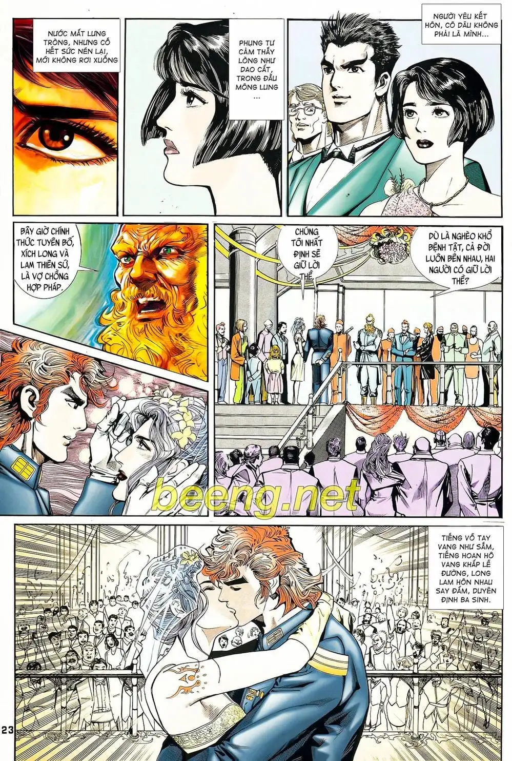 Truyện Tranh Long Hổ 5 Thế trang 8