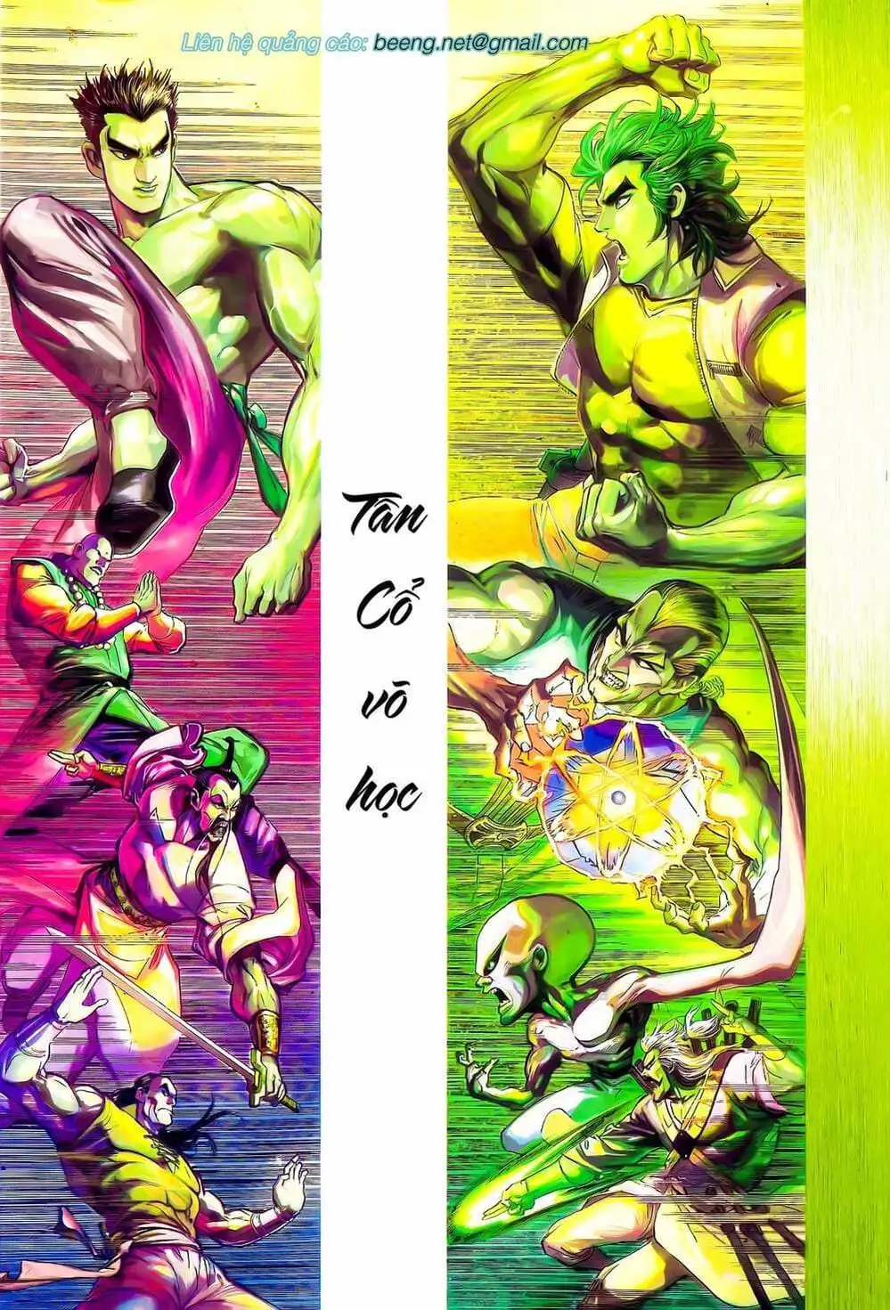 Truyện Tranh Long Hổ 5 Thế trang 8