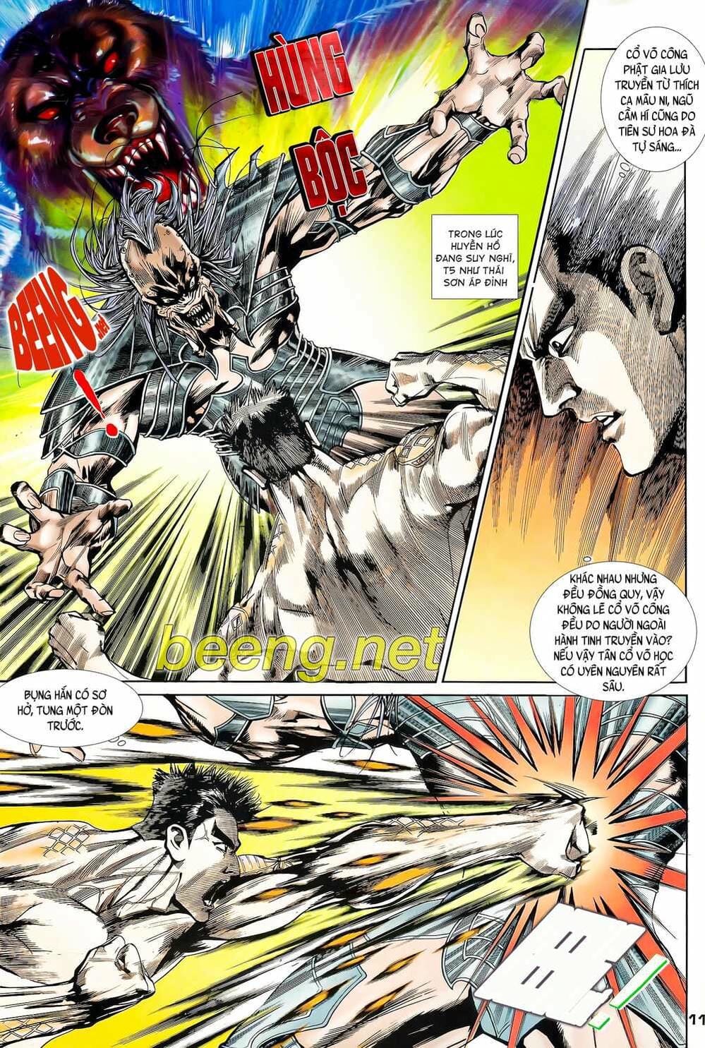 Truyện Tranh Long Hổ 5 Thế trang 8