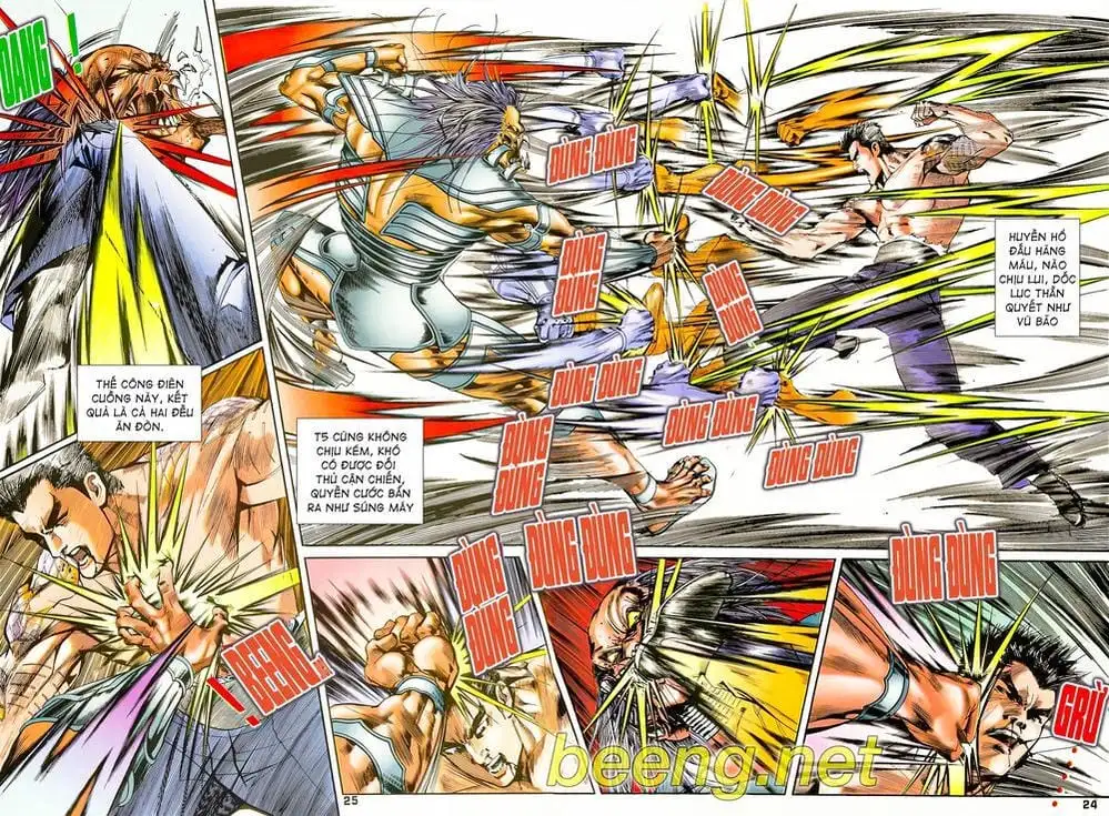 Truyện Tranh Long Hổ 5 Thế trang 8