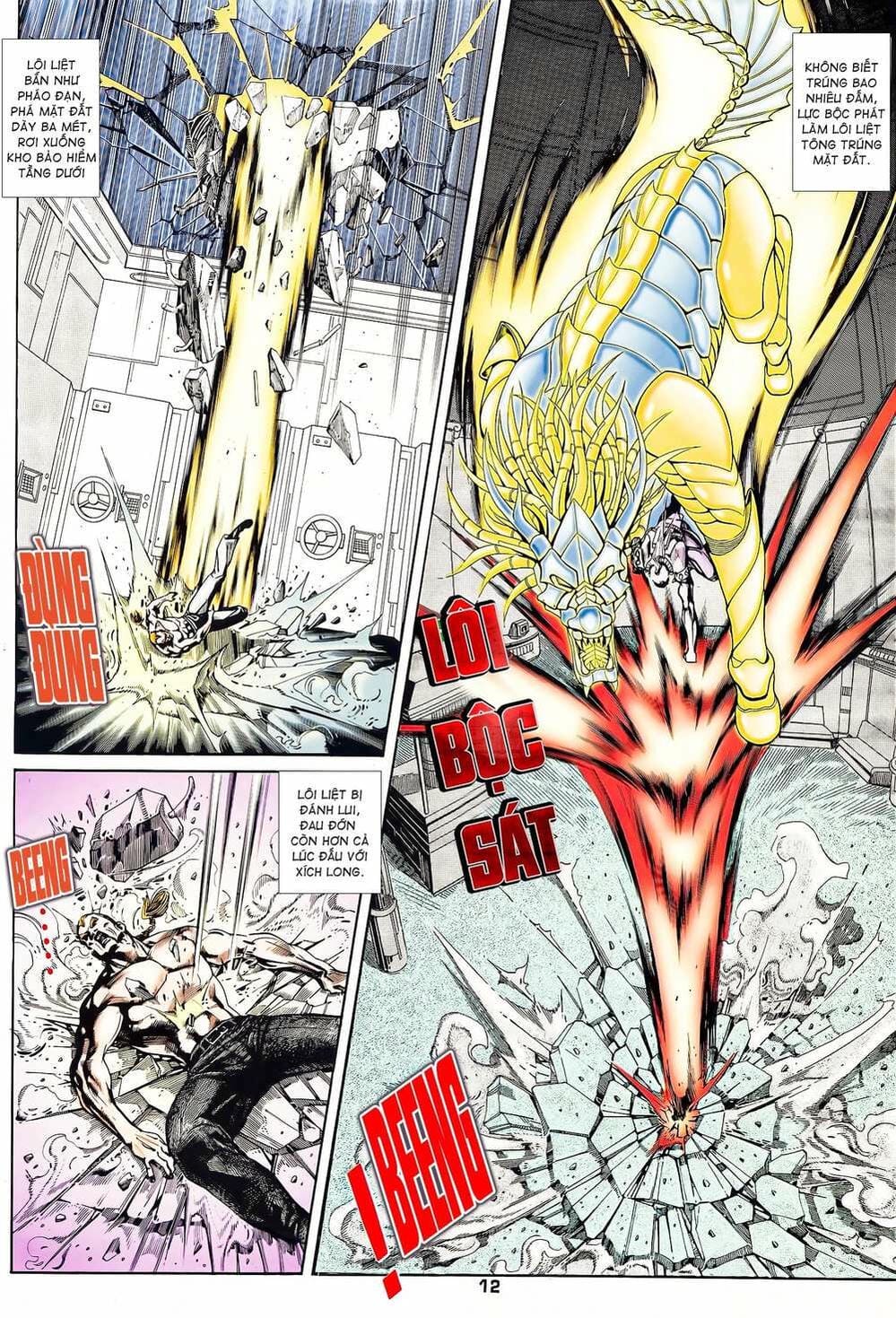 Truyện Tranh Long Hổ 5 Thế trang 8