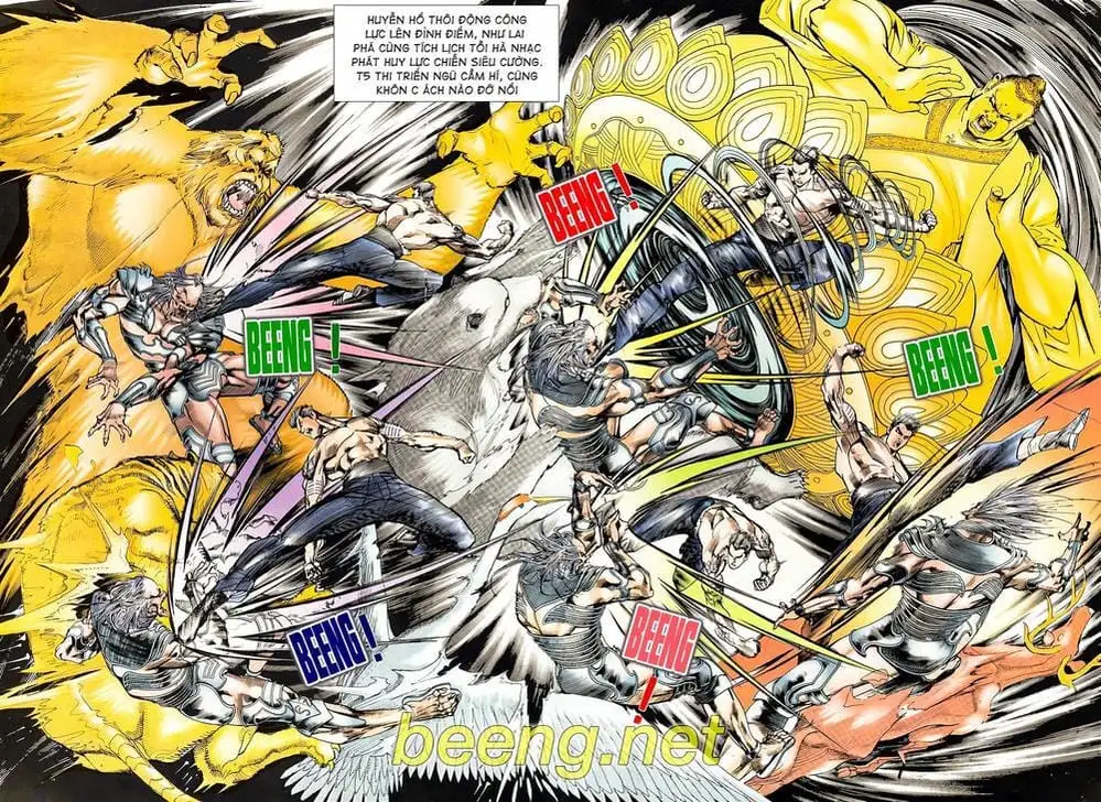 Truyện Tranh Long Hổ 5 Thế trang 8