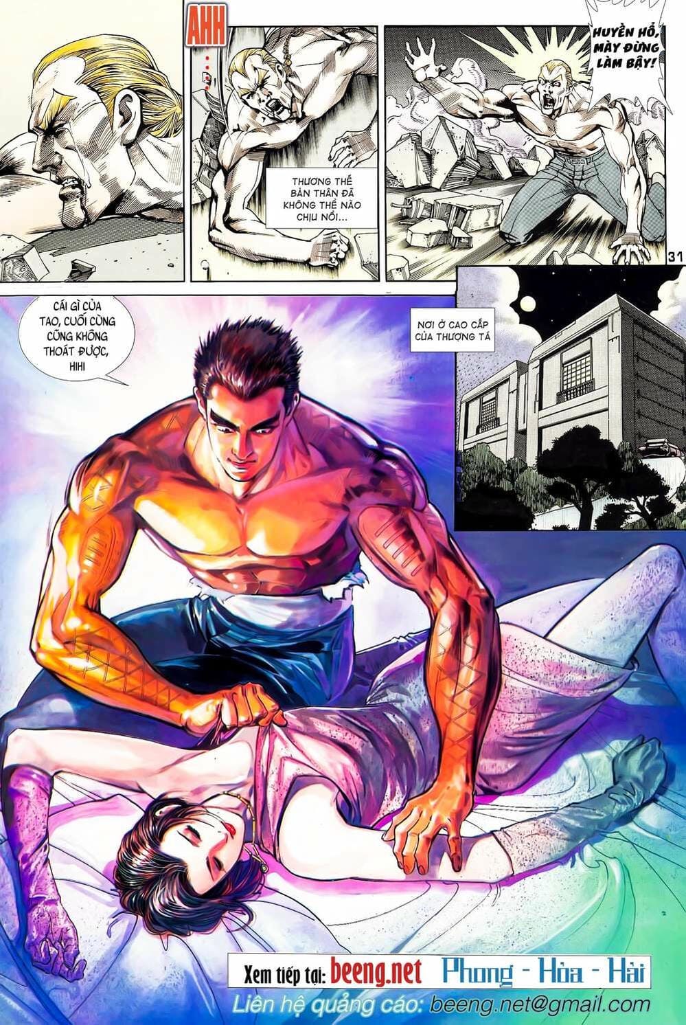 Truyện Tranh Long Hổ 5 Thế trang 8