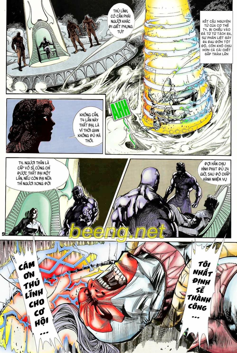 Truyện Tranh Long Hổ 5 Thế trang 8