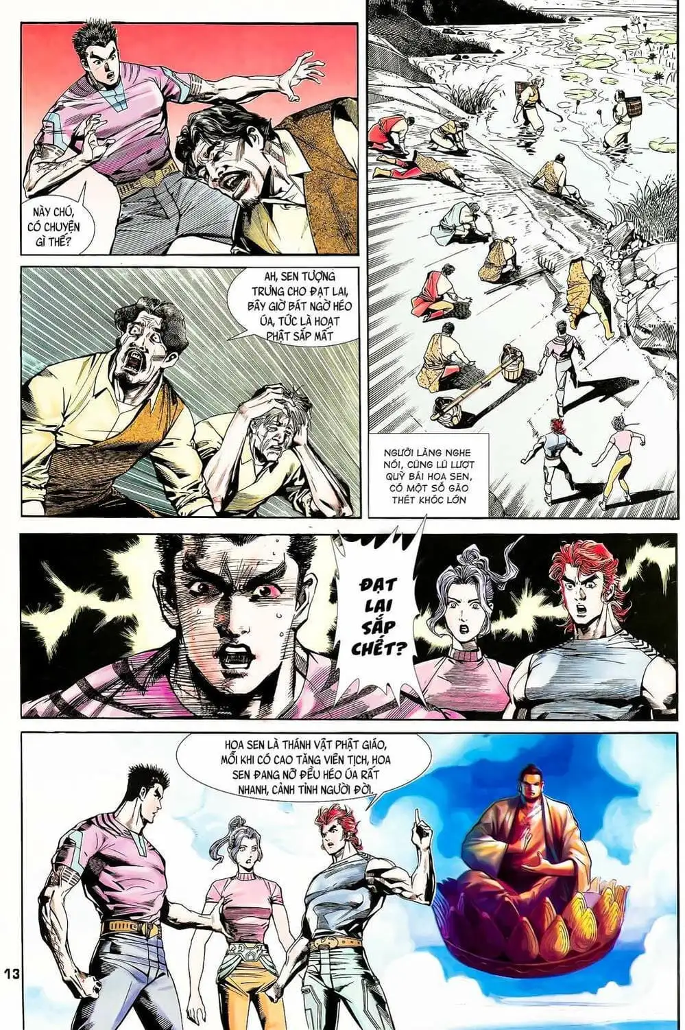 Truyện Tranh Long Hổ 5 Thế trang 8