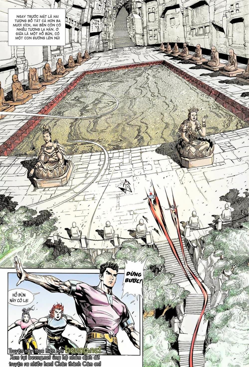 Truyện Tranh Long Hổ 5 Thế trang 8