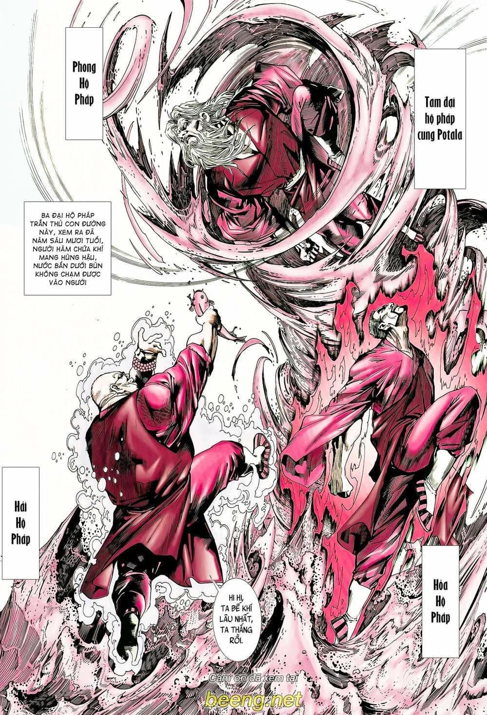 Truyện Tranh Long Hổ 5 Thế trang 8