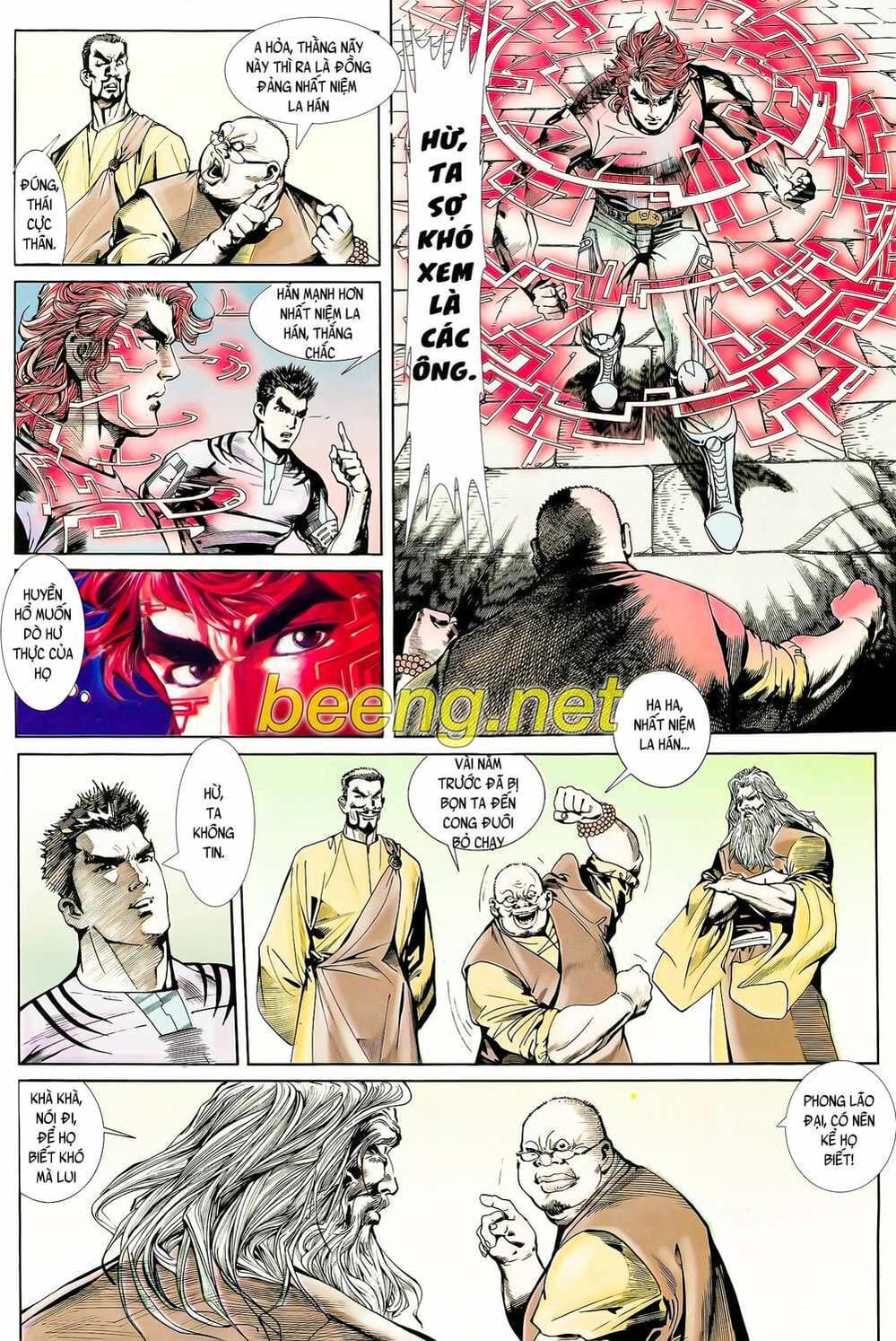 Truyện Tranh Long Hổ 5 Thế trang 8