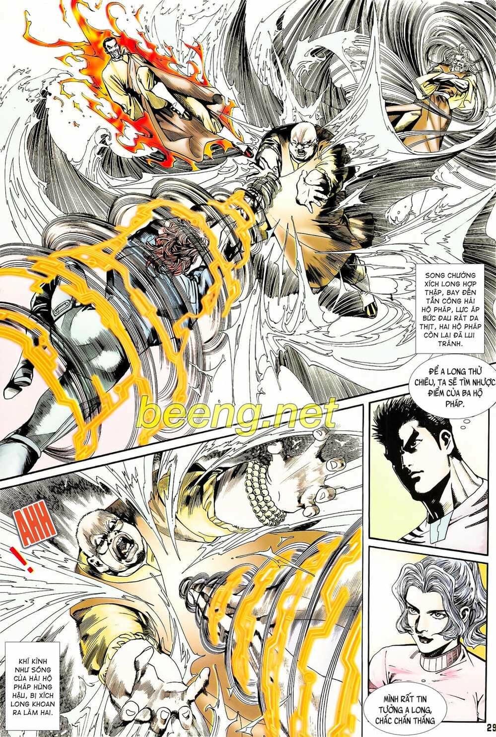 Truyện Tranh Long Hổ 5 Thế trang 8
