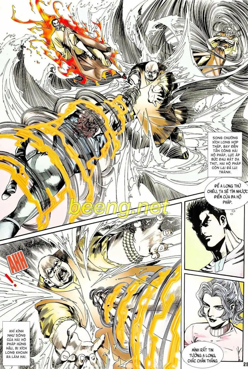 Truyện Tranh Long Hổ 5 Thế trang 8