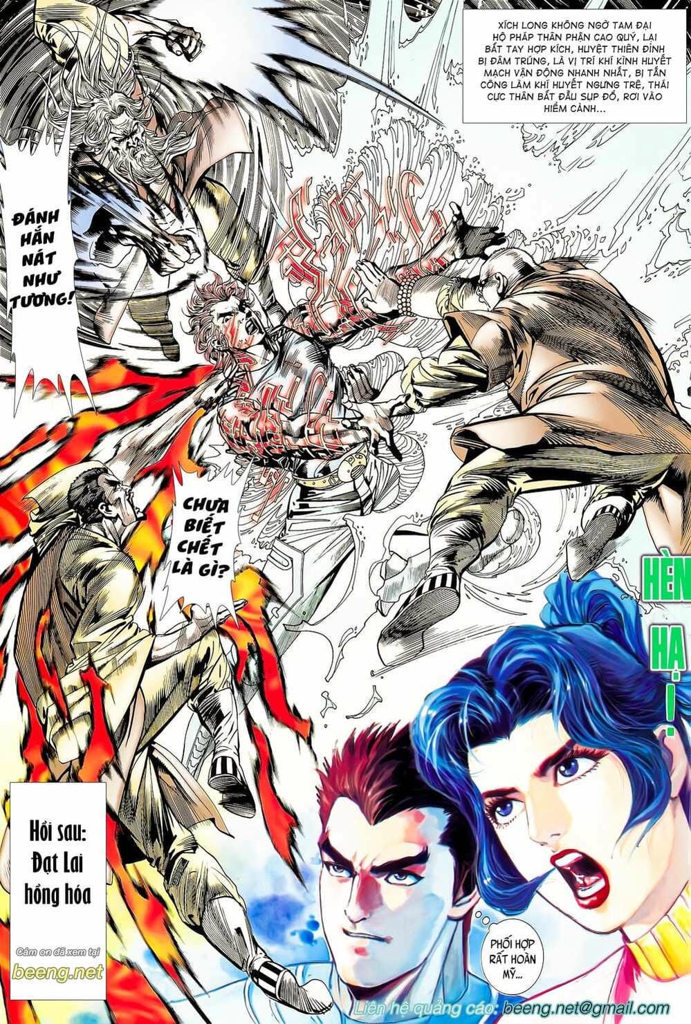 Truyện Tranh Long Hổ 5 Thế trang 8
