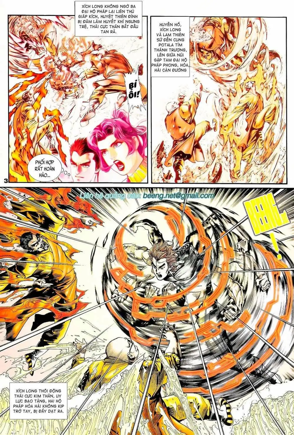 Truyện Tranh Long Hổ 5 Thế trang 8