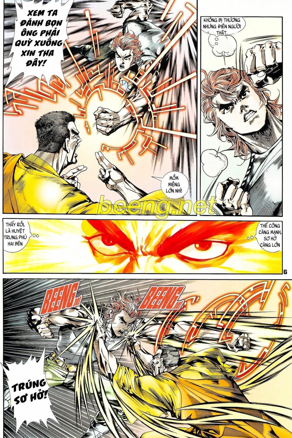 Truyện Tranh Long Hổ 5 Thế trang 8