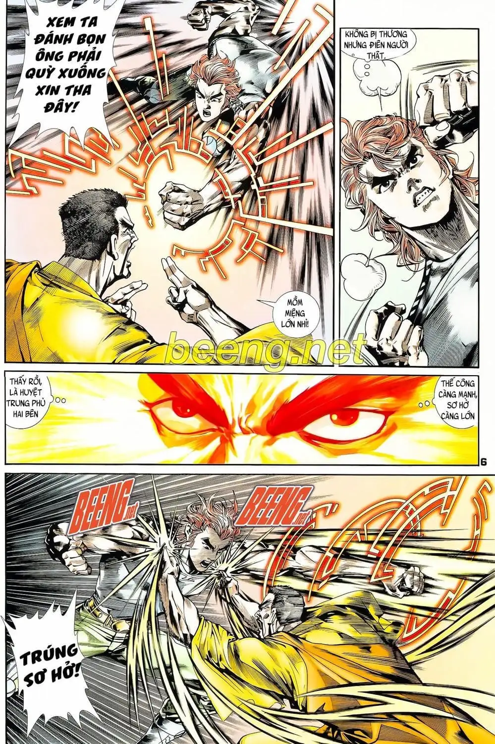 Truyện Tranh Long Hổ 5 Thế trang 8