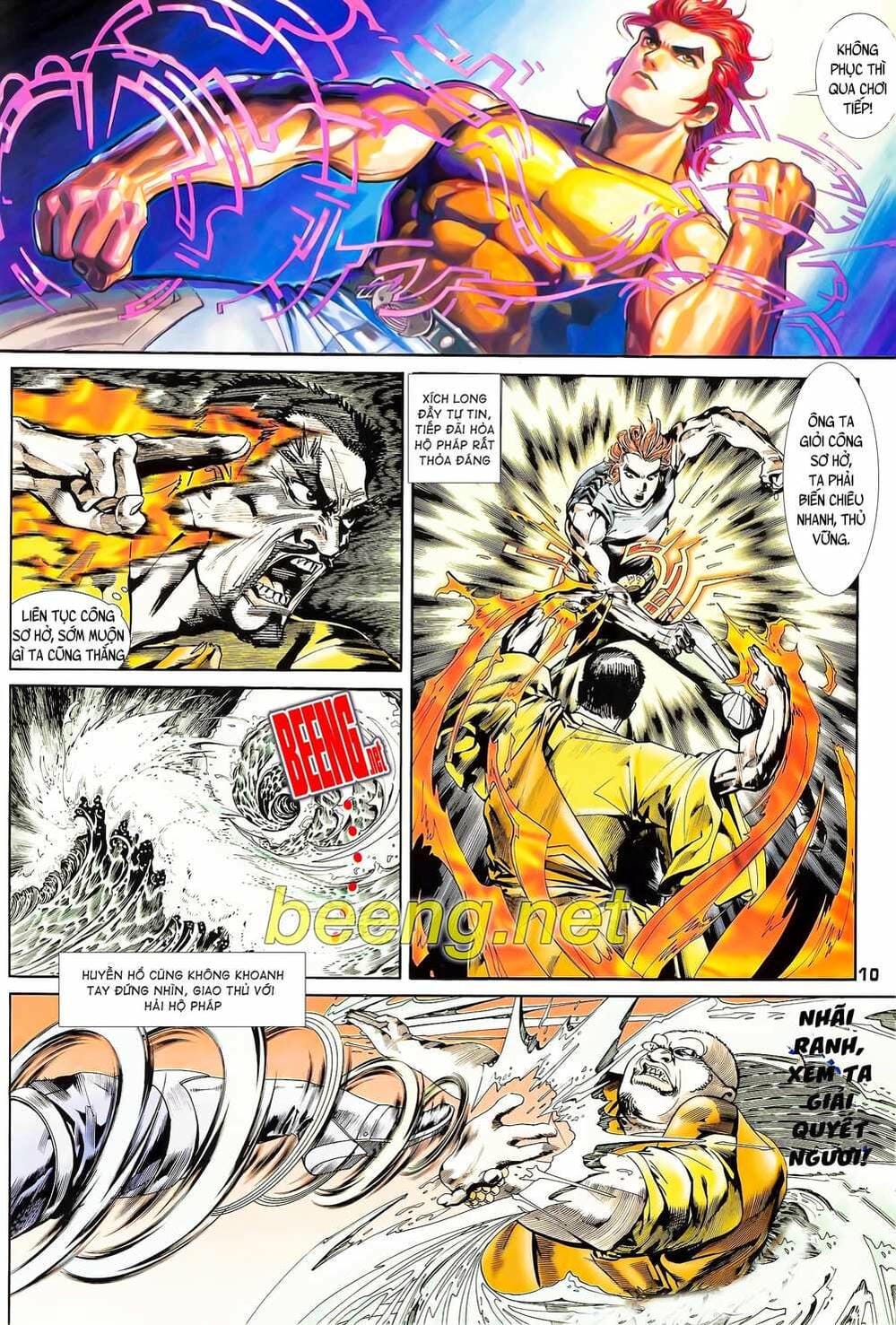 Truyện Tranh Long Hổ 5 Thế trang 8