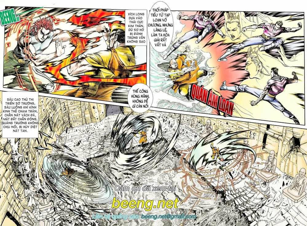 Truyện Tranh Long Hổ 5 Thế trang 8