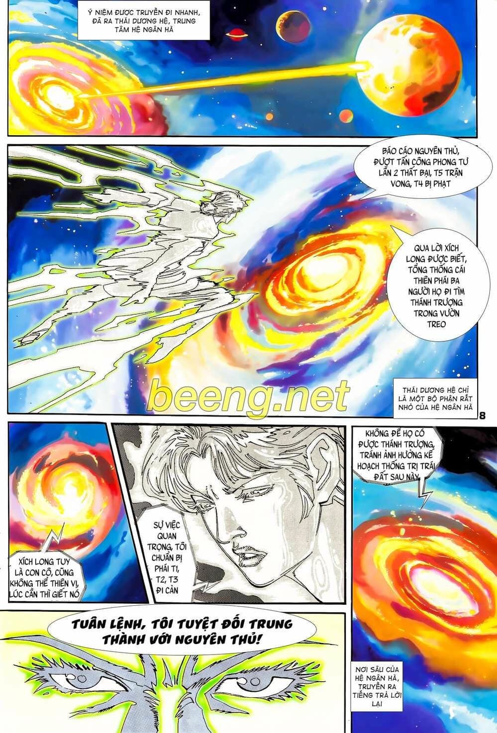 Truyện Tranh Long Hổ 5 Thế trang 8