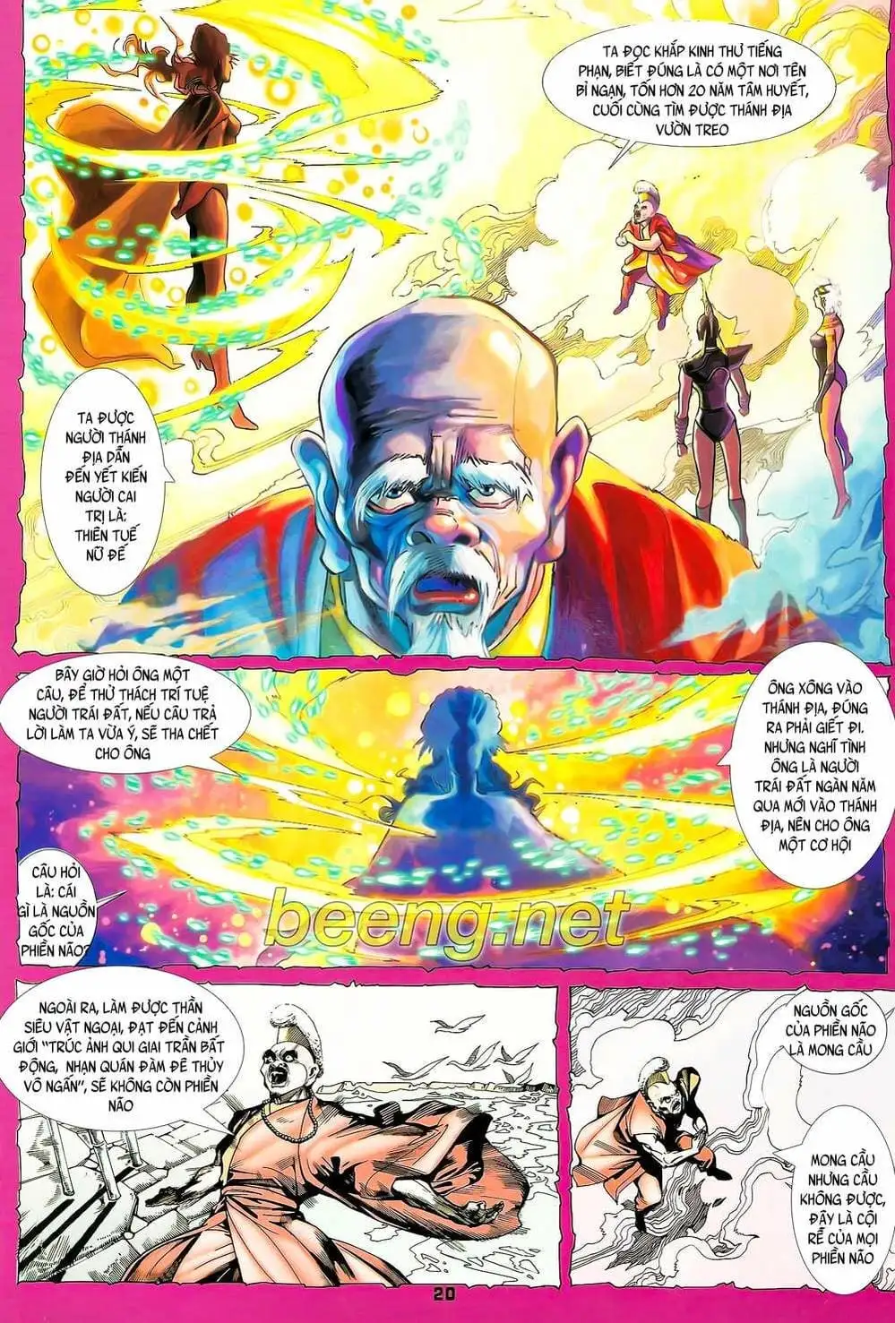 Truyện Tranh Long Hổ 5 Thế trang 8