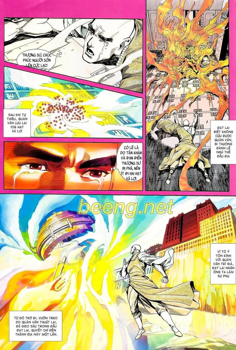 Truyện Tranh Long Hổ 5 Thế trang 8