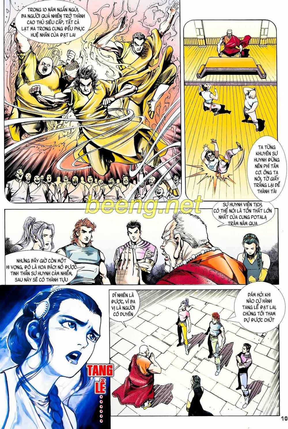 Truyện Tranh Long Hổ 5 Thế trang 8