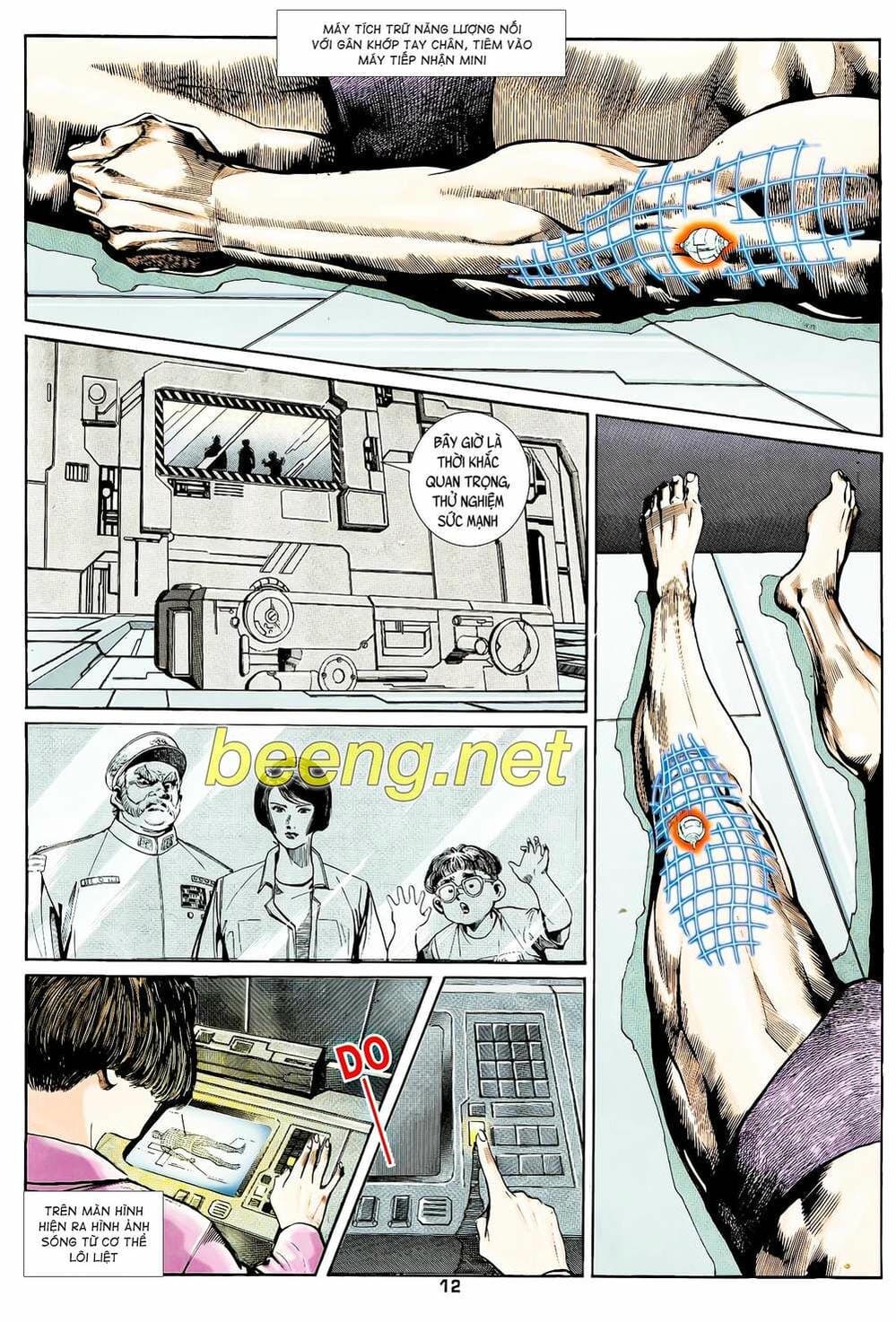 Truyện Tranh Long Hổ 5 Thế trang 8