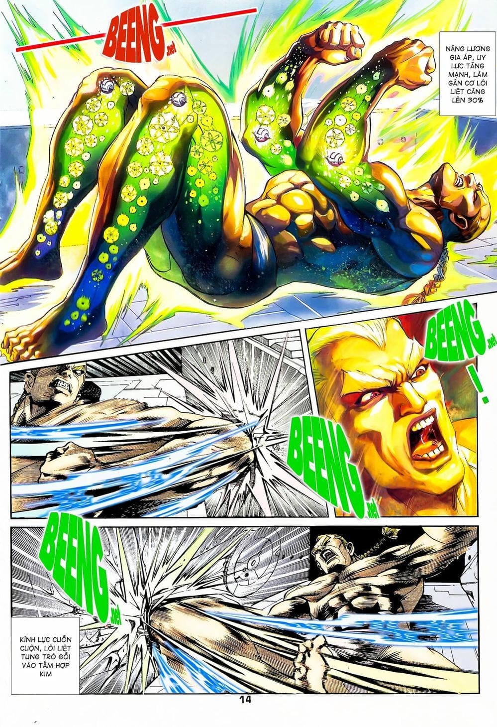 Truyện Tranh Long Hổ 5 Thế trang 8