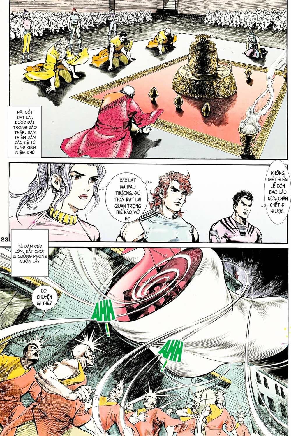 Truyện Tranh Long Hổ 5 Thế trang 8