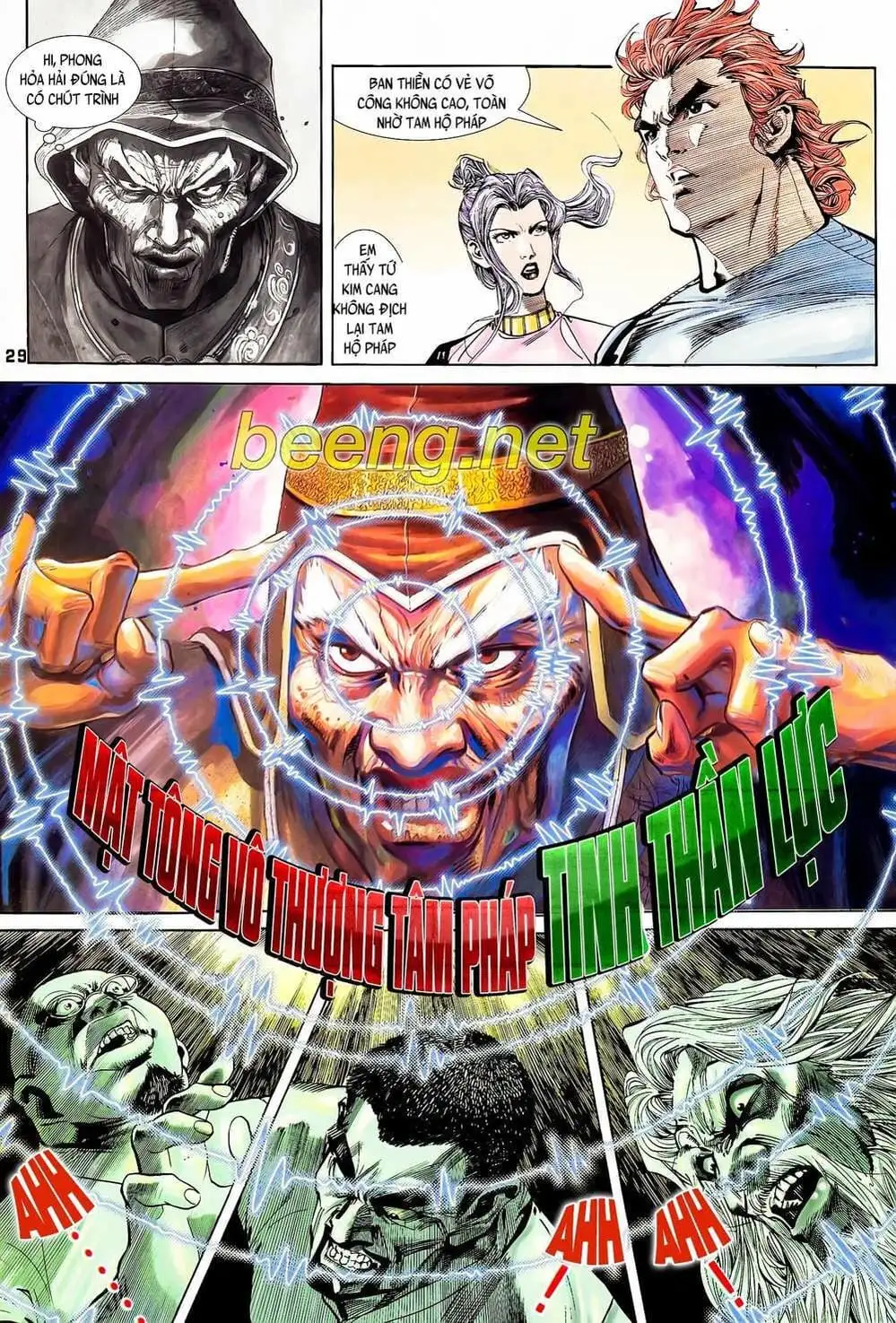 Truyện Tranh Long Hổ 5 Thế trang 8
