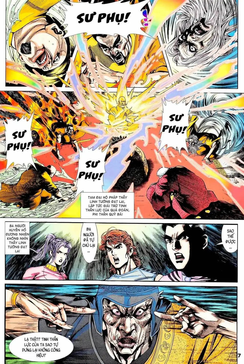 Truyện Tranh Long Hổ 5 Thế trang 8