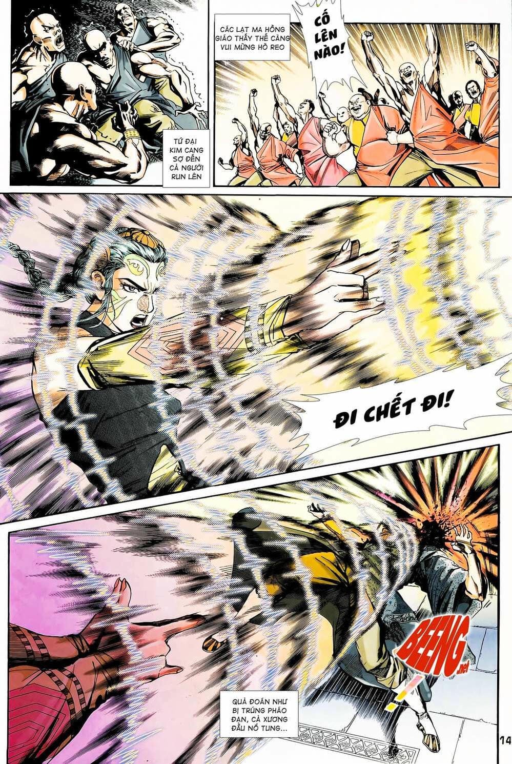 Truyện Tranh Long Hổ 5 Thế trang 8