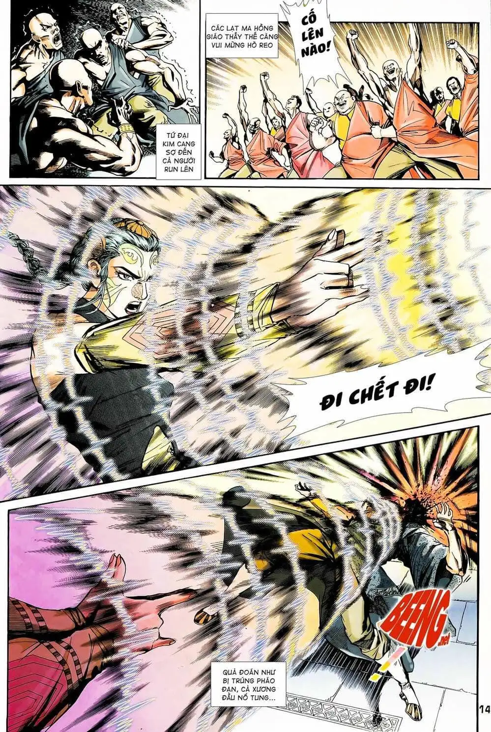 Truyện Tranh Long Hổ 5 Thế trang 8