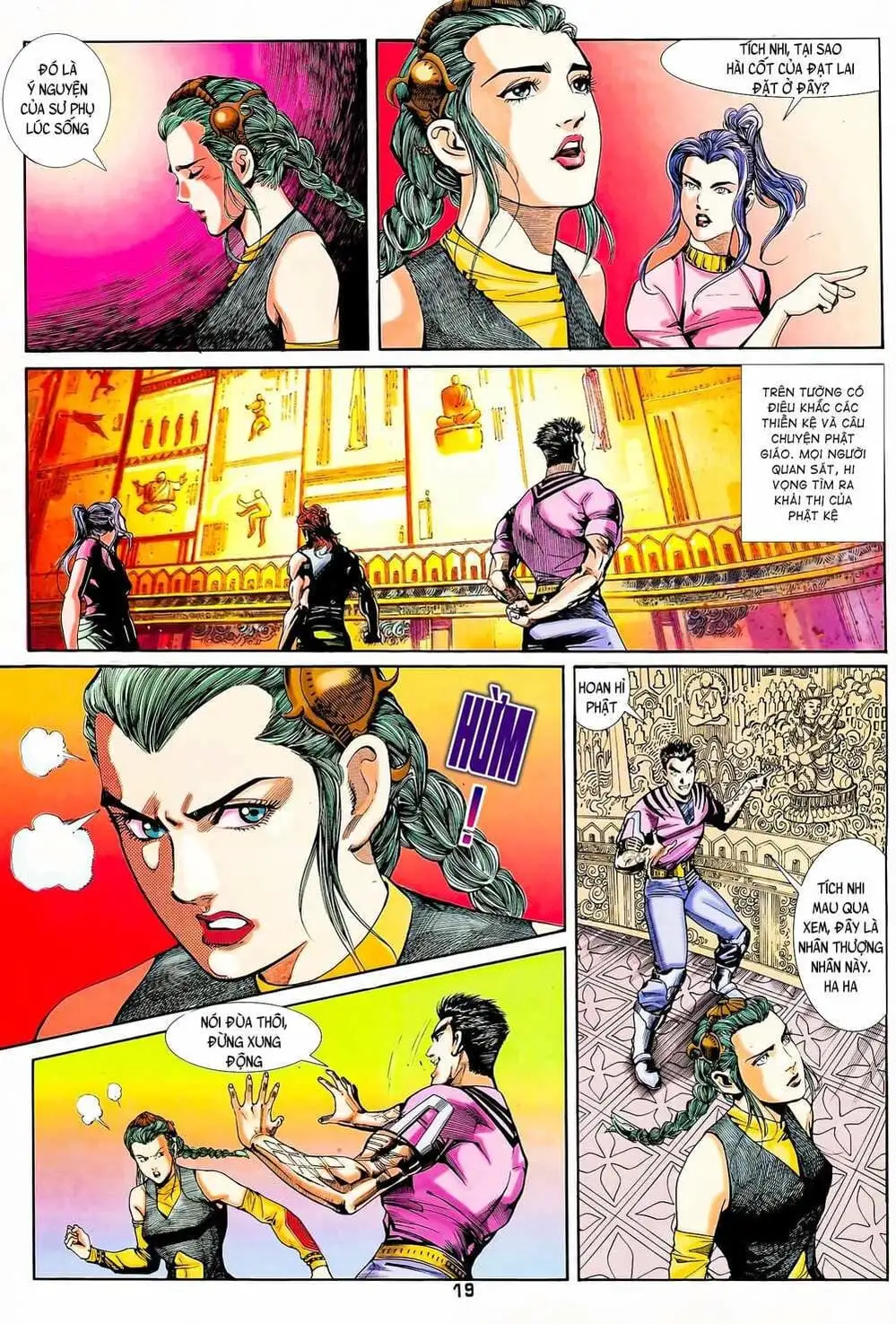 Truyện Tranh Long Hổ 5 Thế trang 8