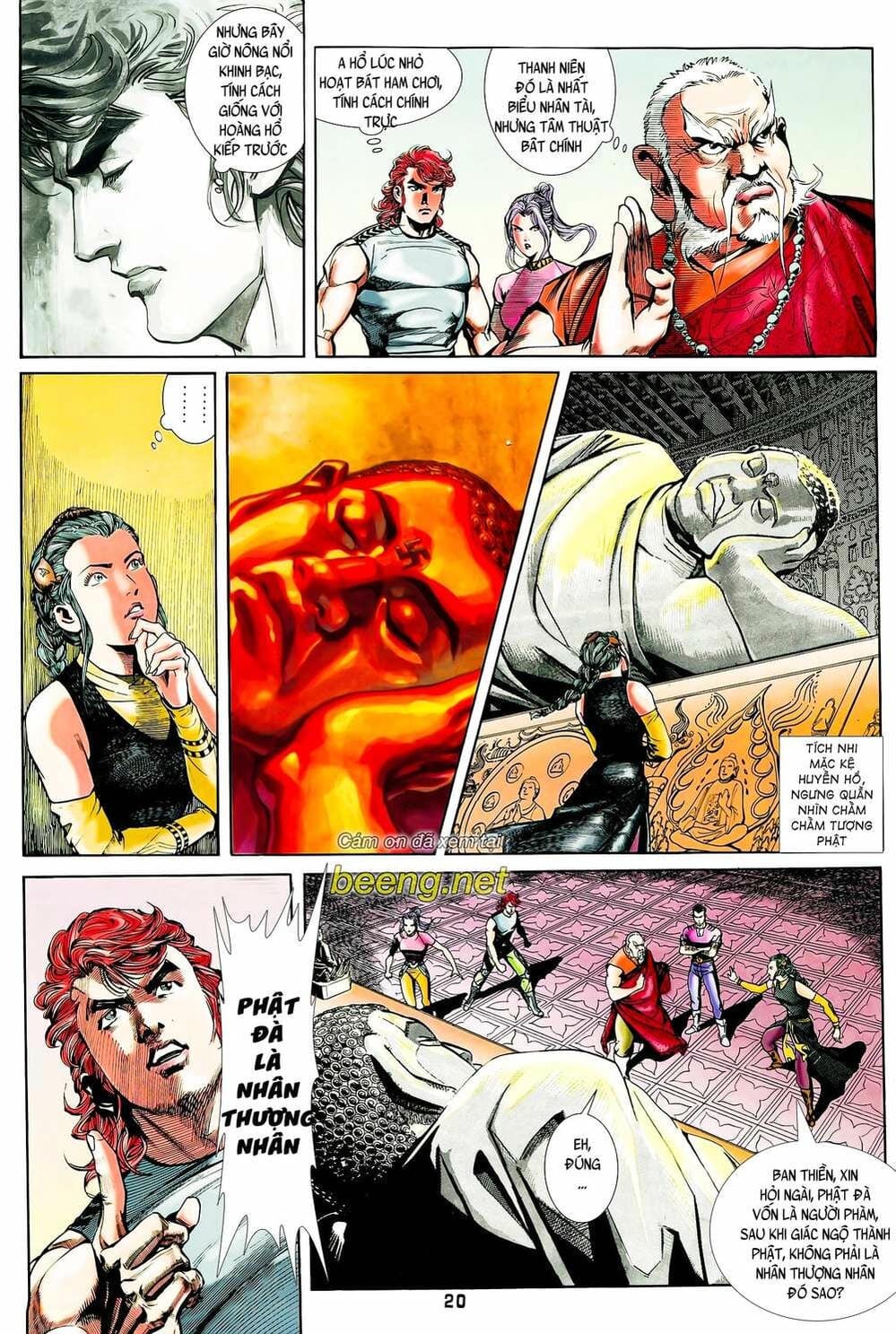 Truyện Tranh Long Hổ 5 Thế trang 8
