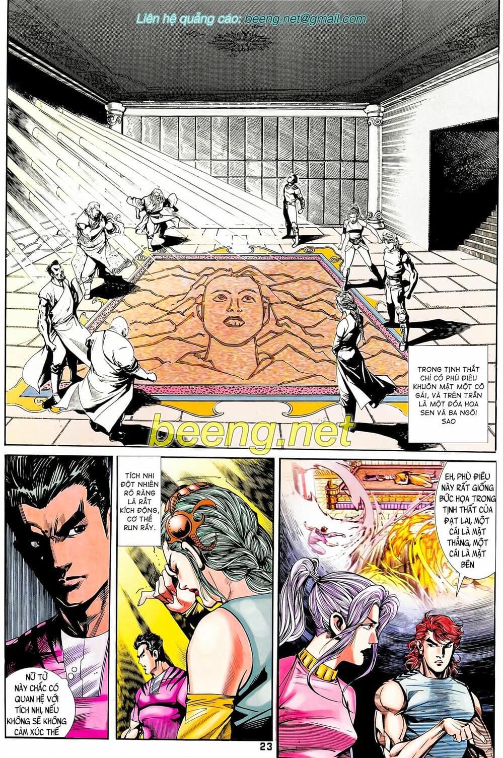 Truyện Tranh Long Hổ 5 Thế trang 8