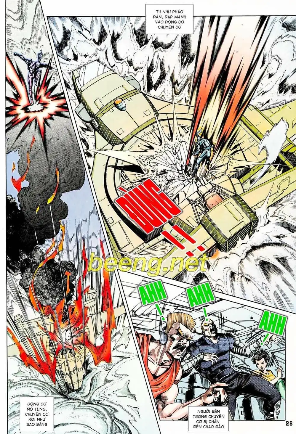 Truyện Tranh Long Hổ 5 Thế trang 8