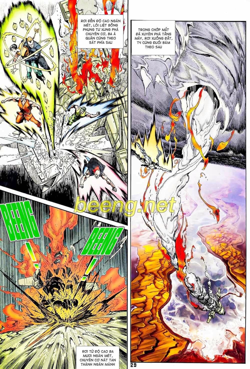 Truyện Tranh Long Hổ 5 Thế trang 8