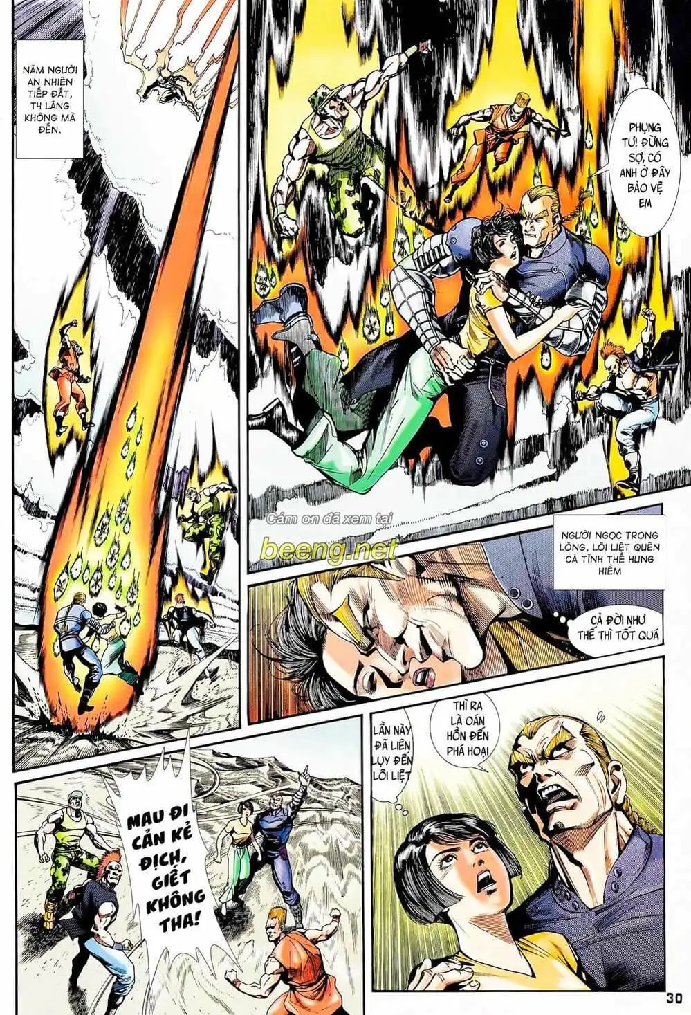 Truyện Tranh Long Hổ 5 Thế trang 8