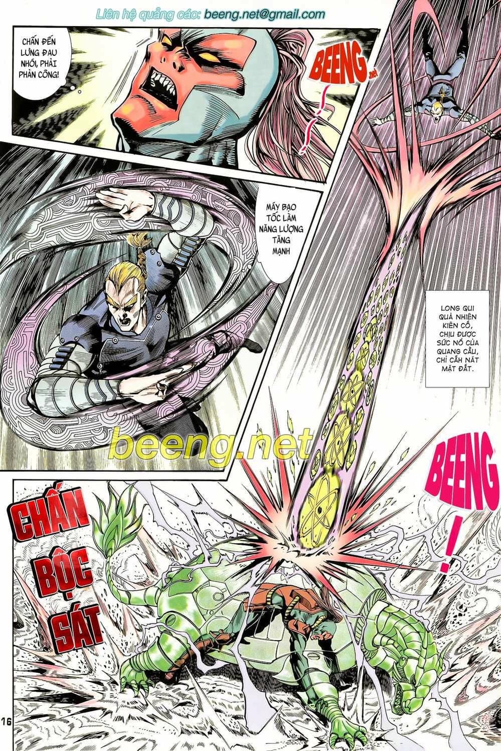 Truyện Tranh Long Hổ 5 Thế trang 8