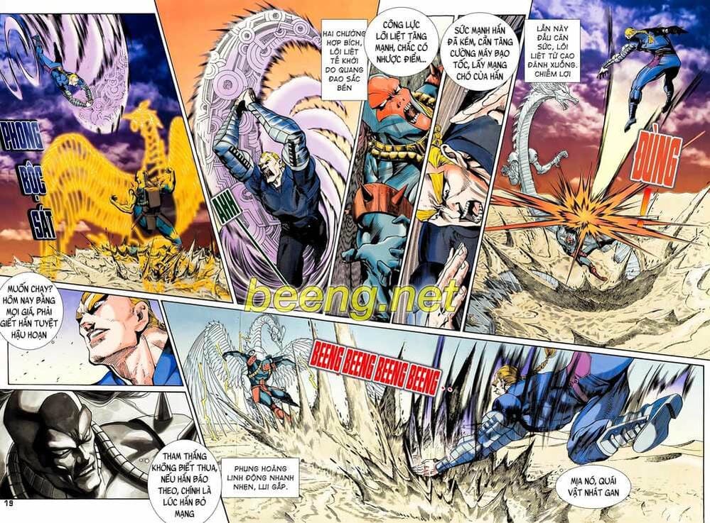 Truyện Tranh Long Hổ 5 Thế trang 8
