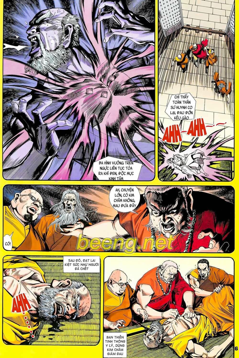 Truyện Tranh Long Hổ 5 Thế trang 8