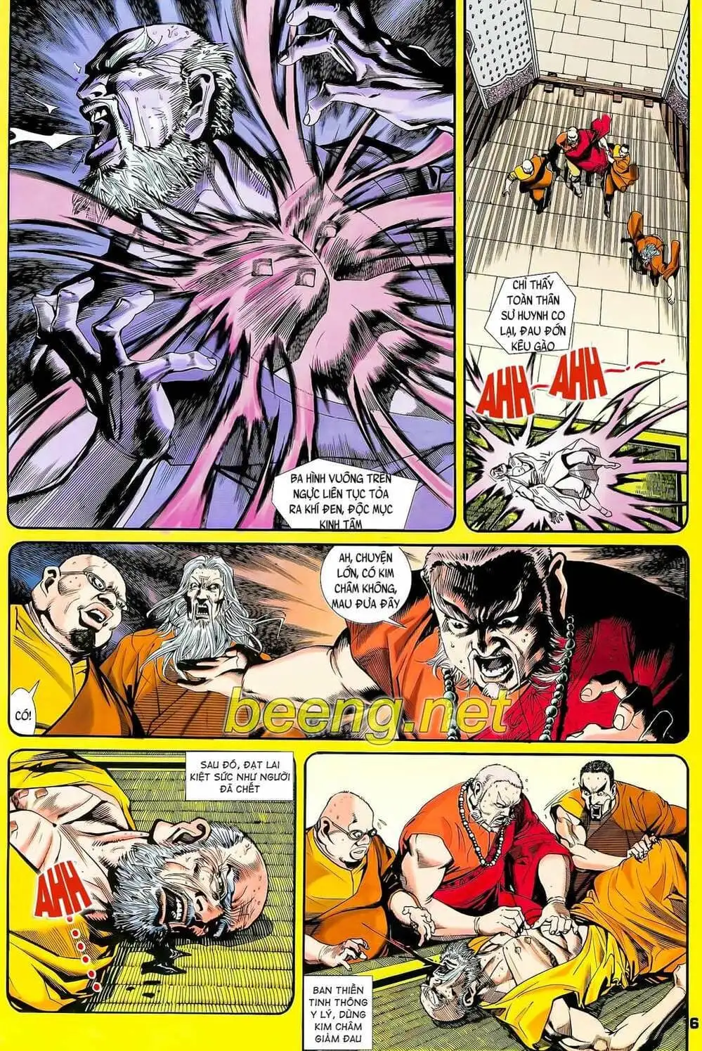 Truyện Tranh Long Hổ 5 Thế trang 8