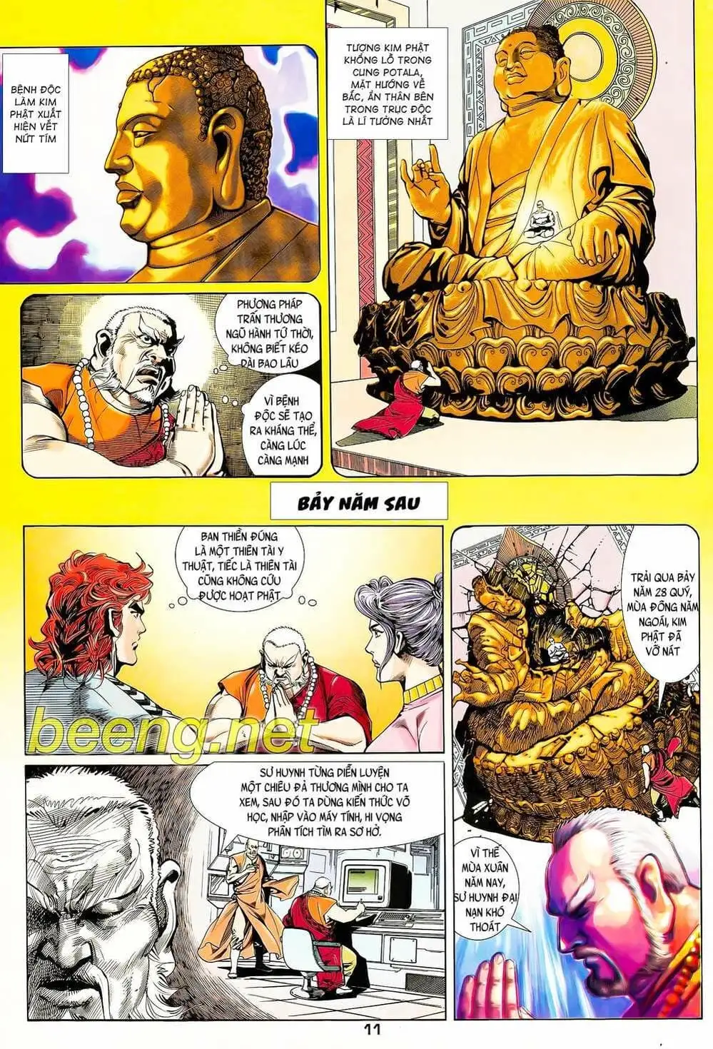 Truyện Tranh Long Hổ 5 Thế trang 8
