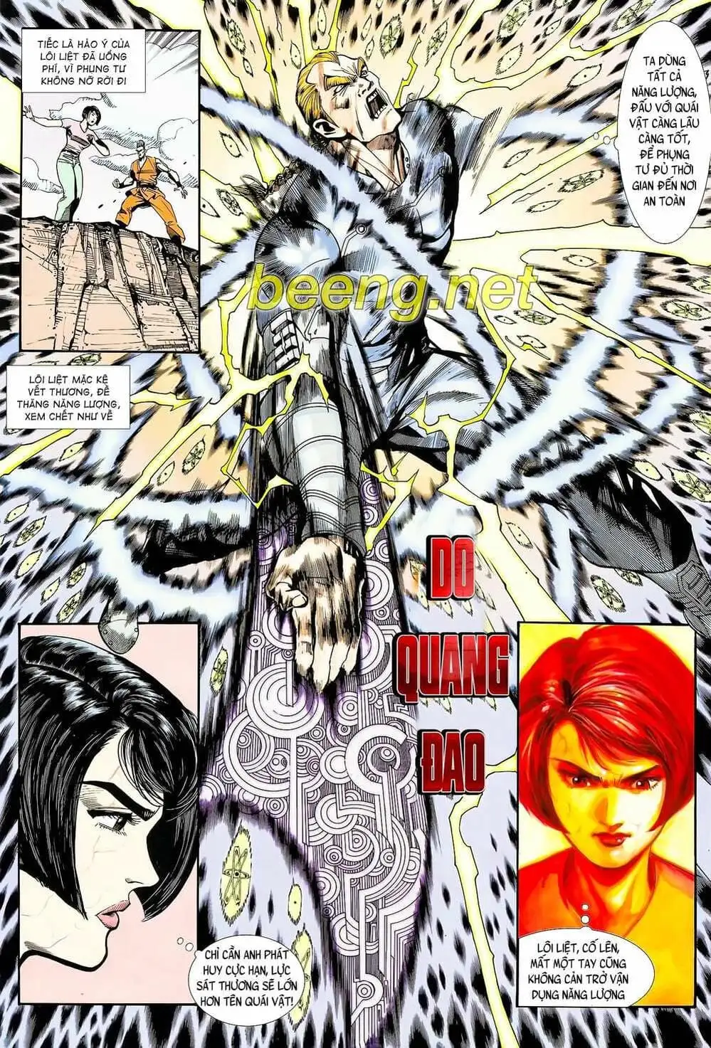 Truyện Tranh Long Hổ 5 Thế trang 8