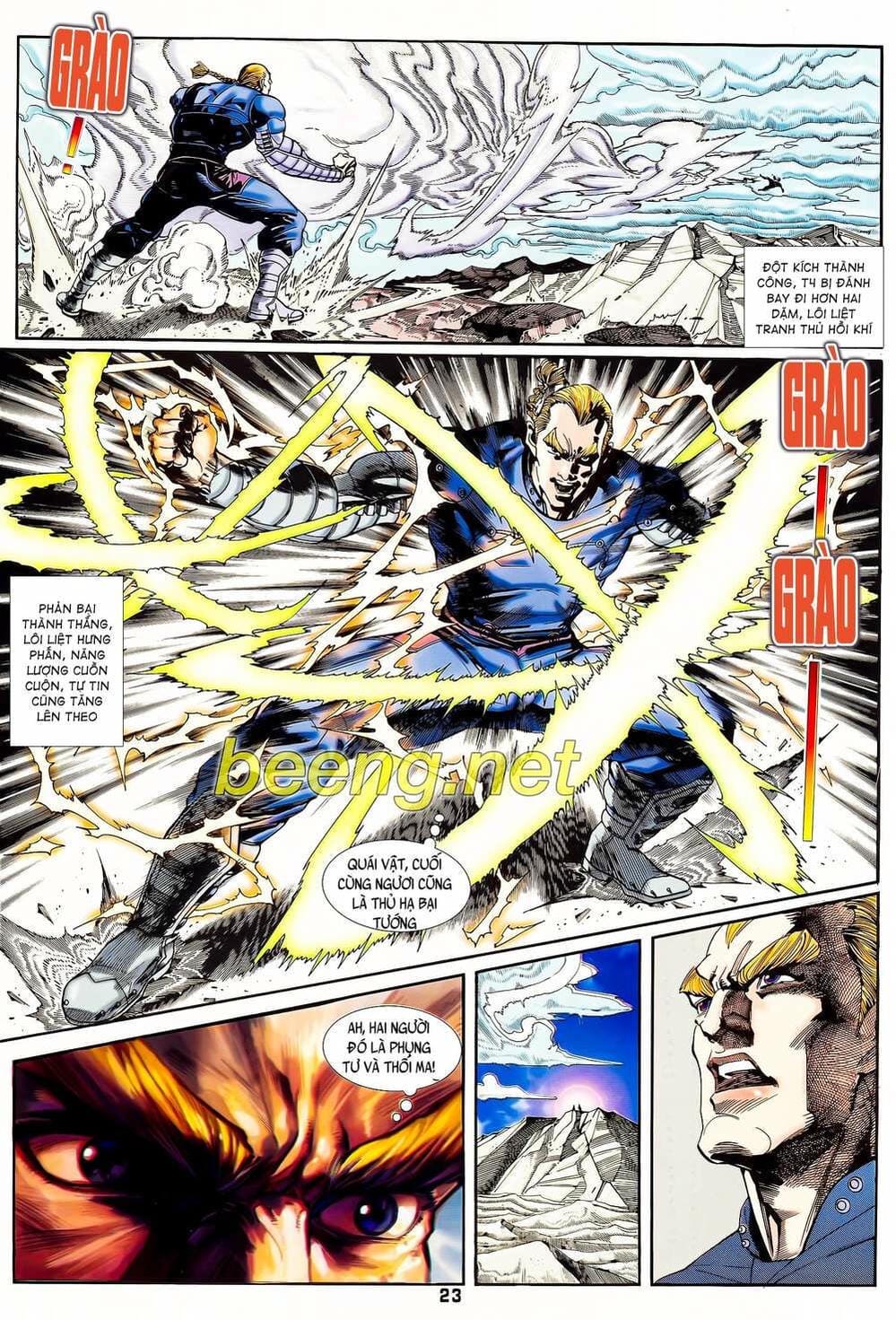 Truyện Tranh Long Hổ 5 Thế trang 8