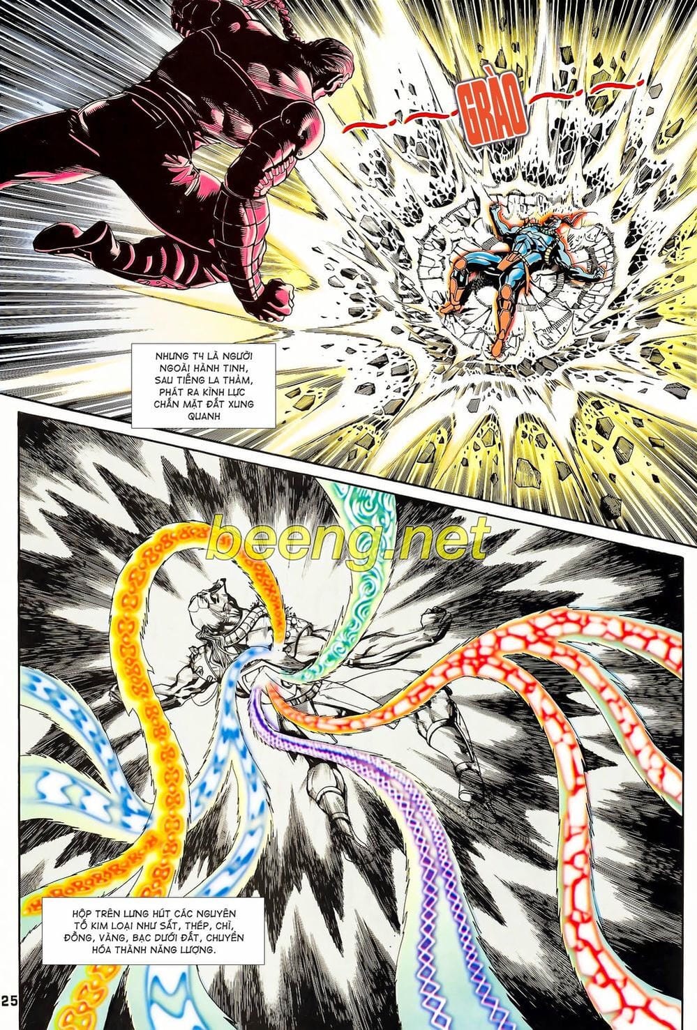 Truyện Tranh Long Hổ 5 Thế trang 8